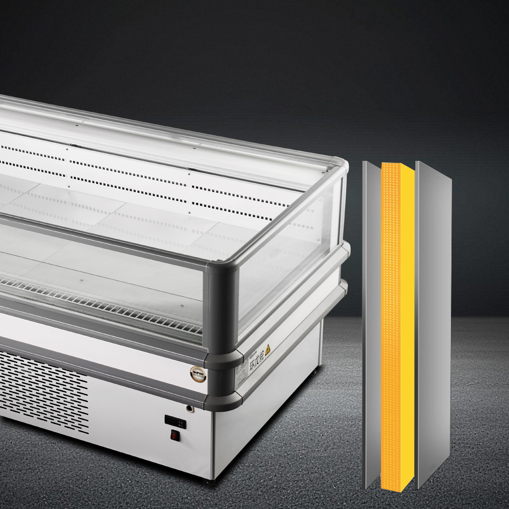 Air-cooled refrigerated island cabinet (2)