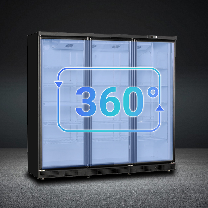 Convenience store refrigerated cabinet (3)