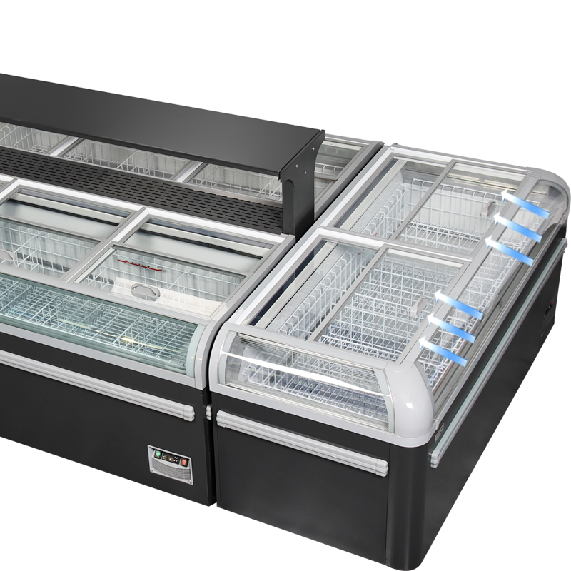 Front perspective combination island cabinet (4)