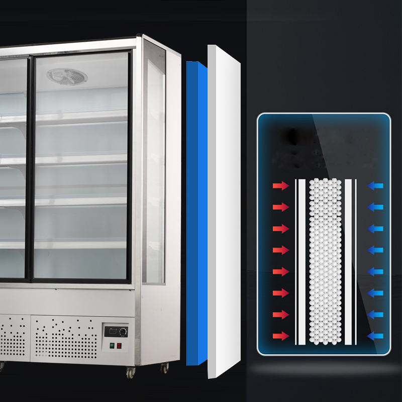 Fruit-Vegetable-Chiller-Air-cooled-sliding-door (2)