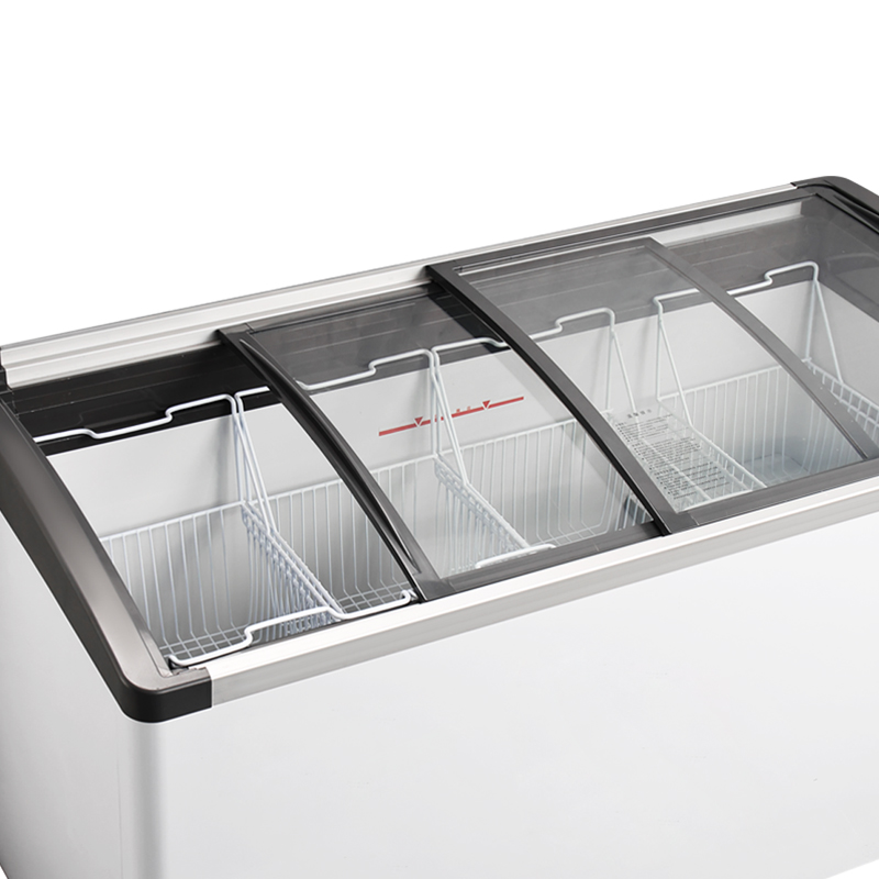 Model B of Arc-shaped Ice Cream Cabinet (4)