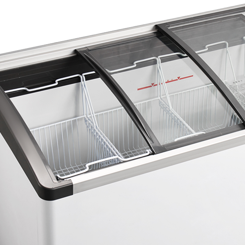 Model B of Arc-shaped Ice Cream Cabinet (5)