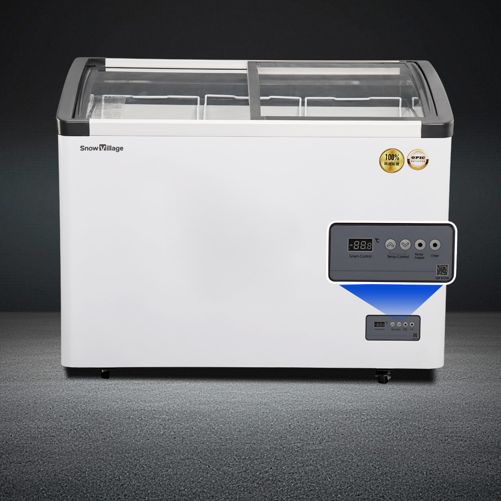 Model B of Arc-shaped Ice Cream Cabinet (6)