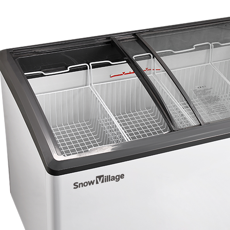 Model H of Arc-shaped Ice Cream Cabinet (4)