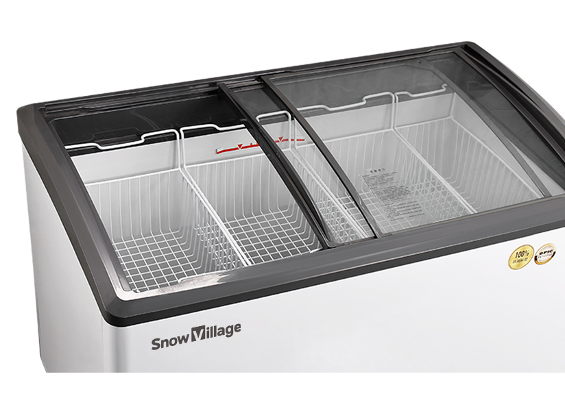 Model H of Arc-shaped Ice Cream Cabinet (5)