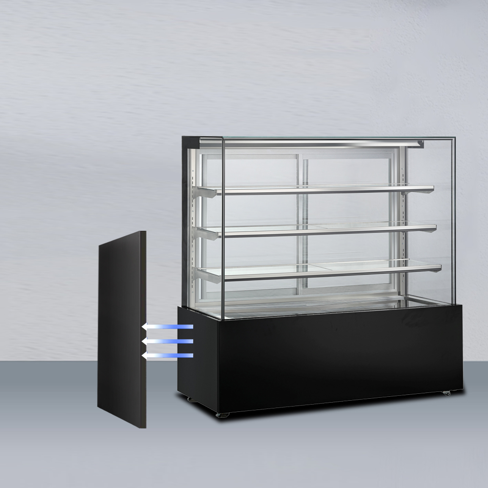 Panoramic stacked glass cake cabinet (9)