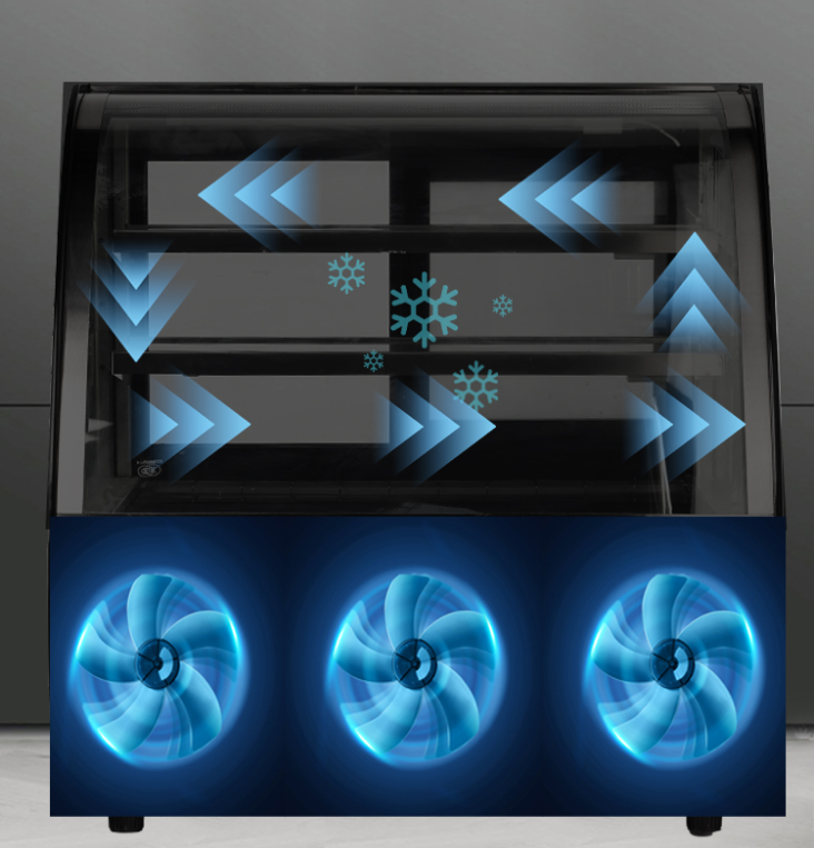 The arc of the desktop cake cabinet (3)