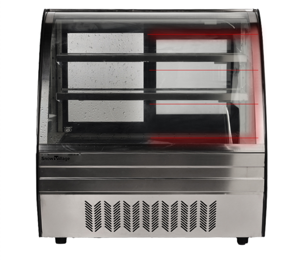 The arc of the desktop cake cabinet (4)