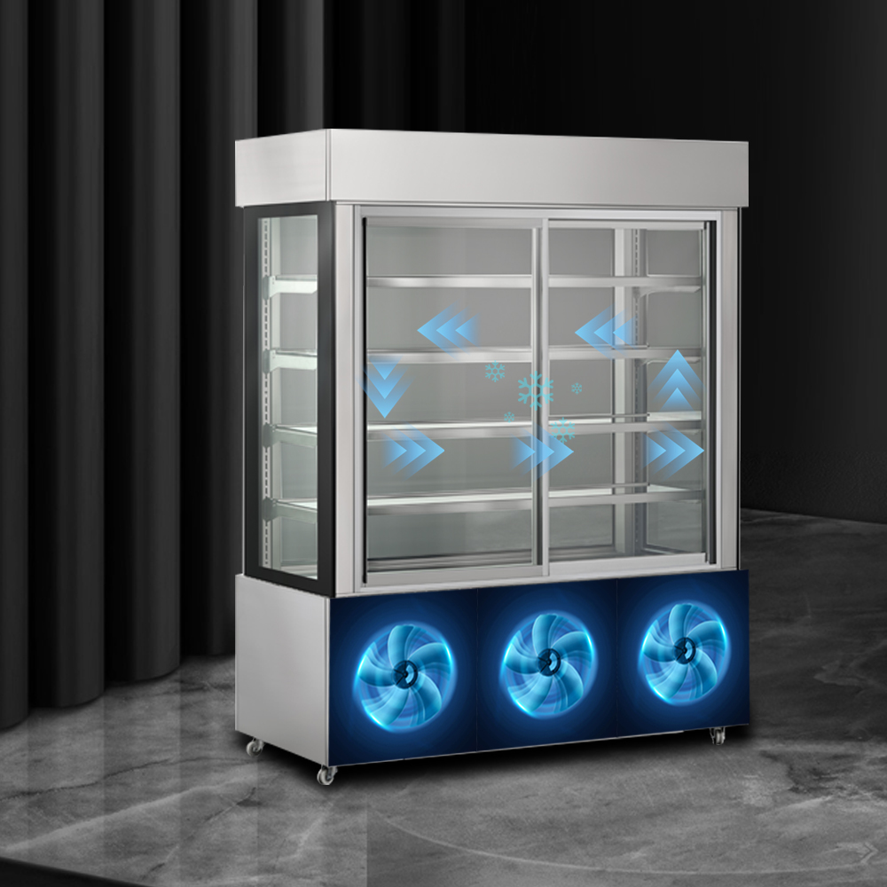 Top air outlet vertical cake cabinet (2)