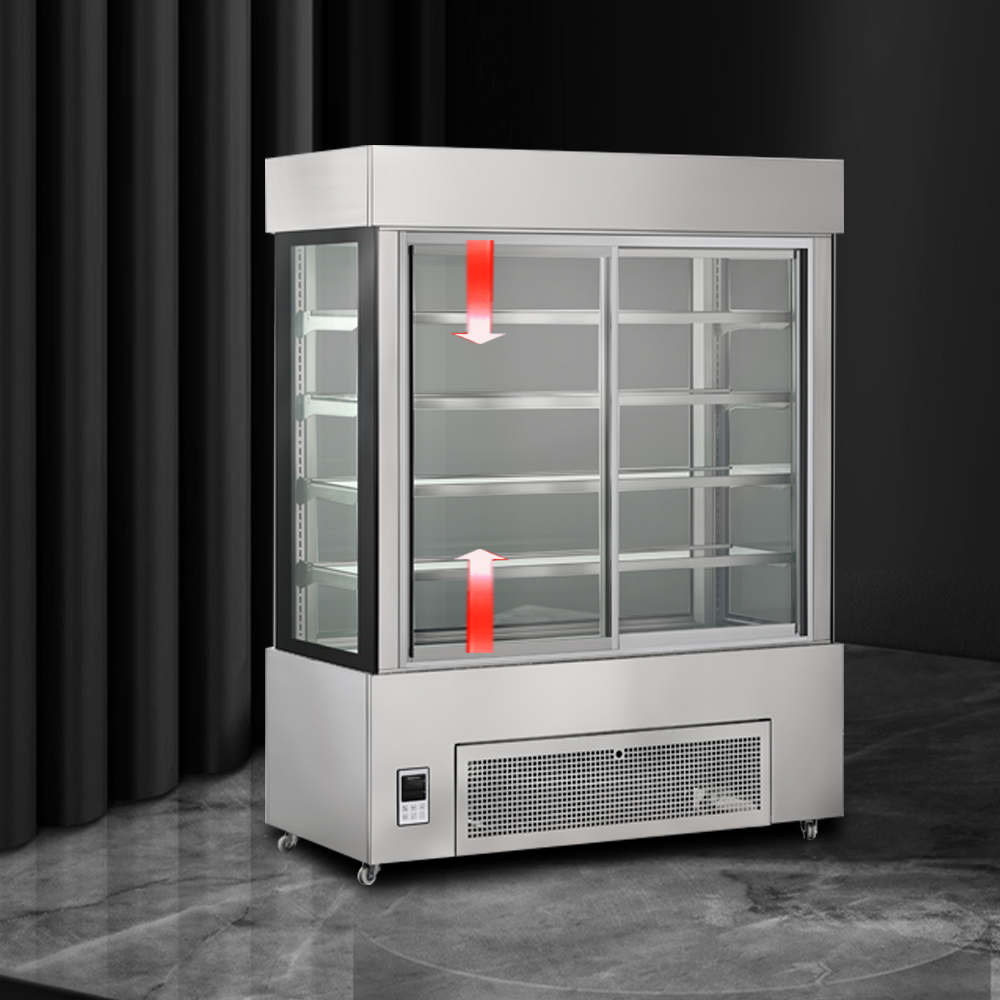 Top air outlet vertical cake cabinet (9)