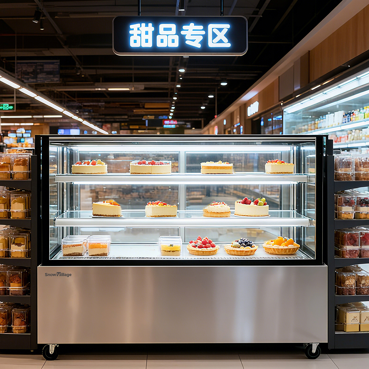 Straight Glass/Rear Open