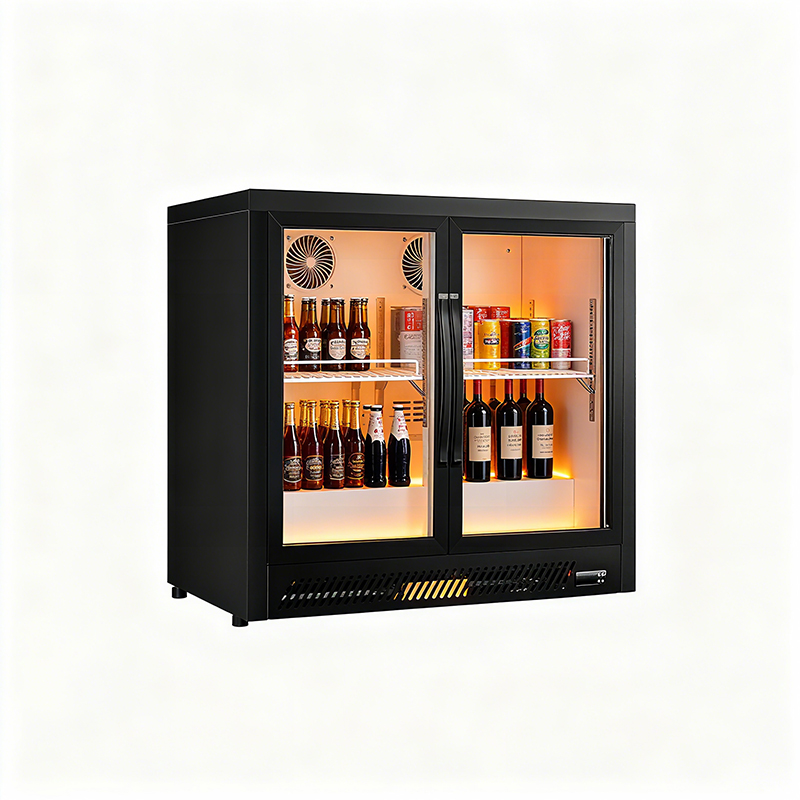 Black Coated Swing Door