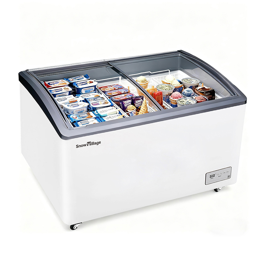 Model H of Arc-shaped Ice Cream Cabinet